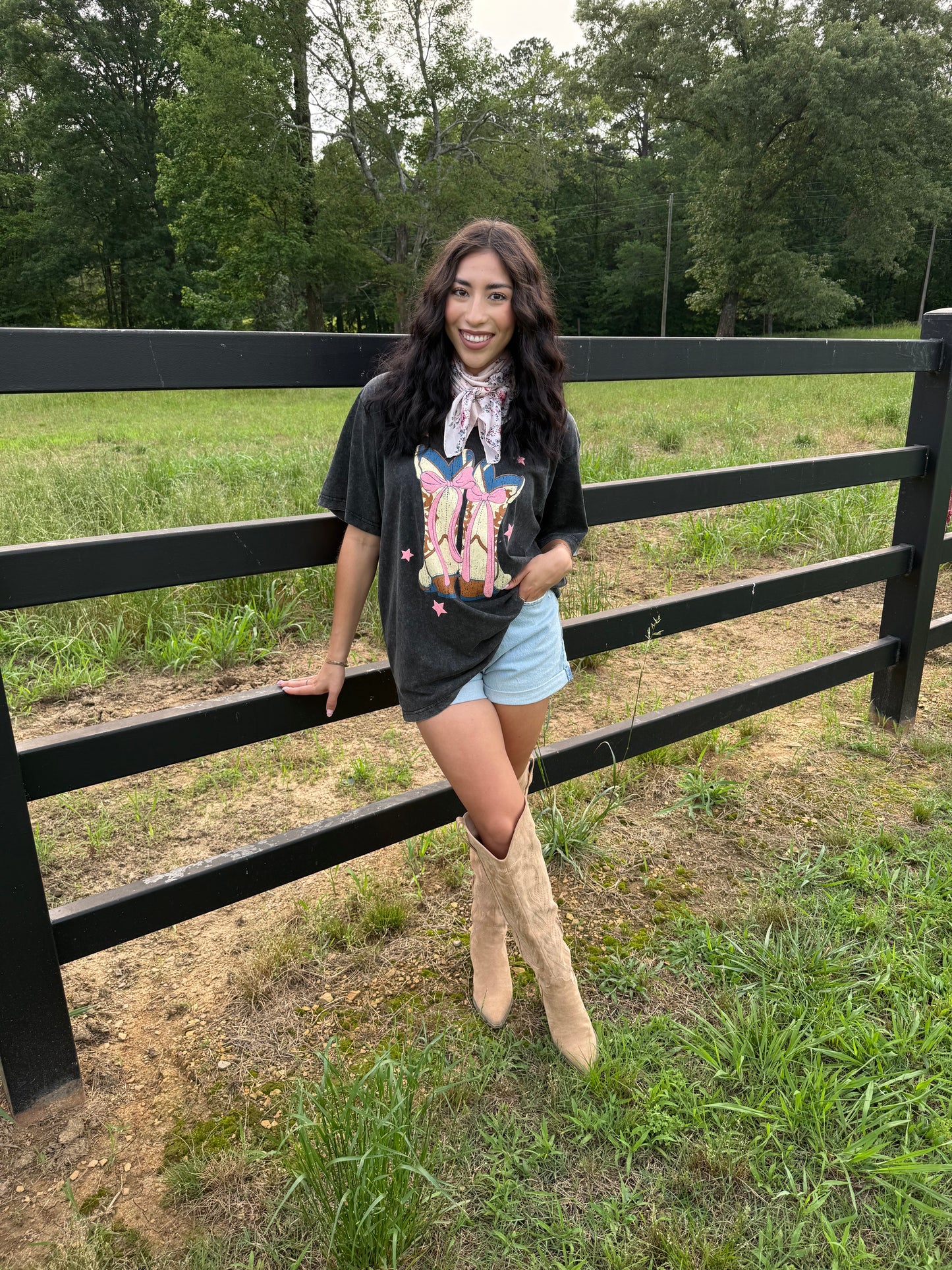 Coquette Boots Tee