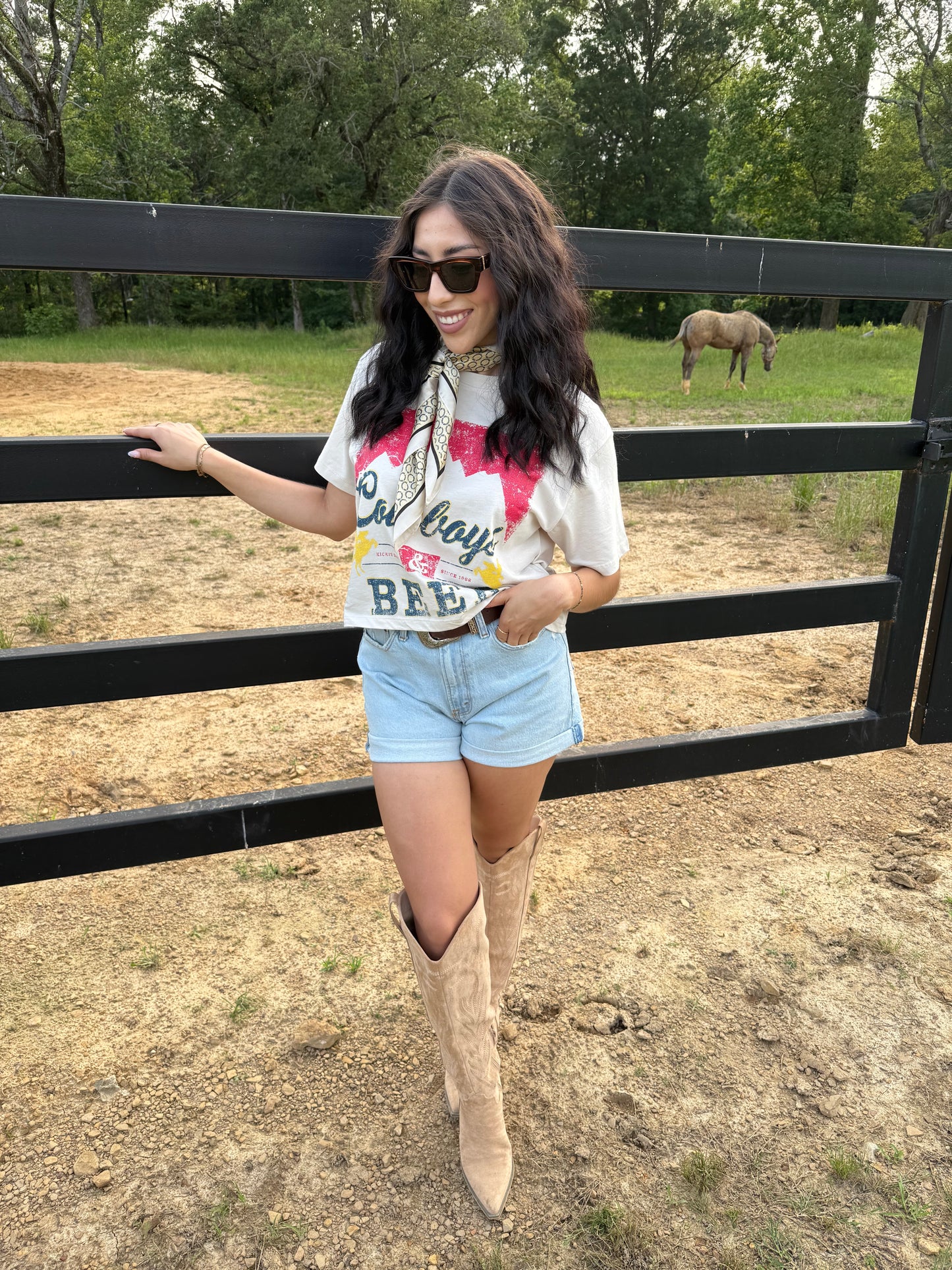Cowboys & Beer Tee