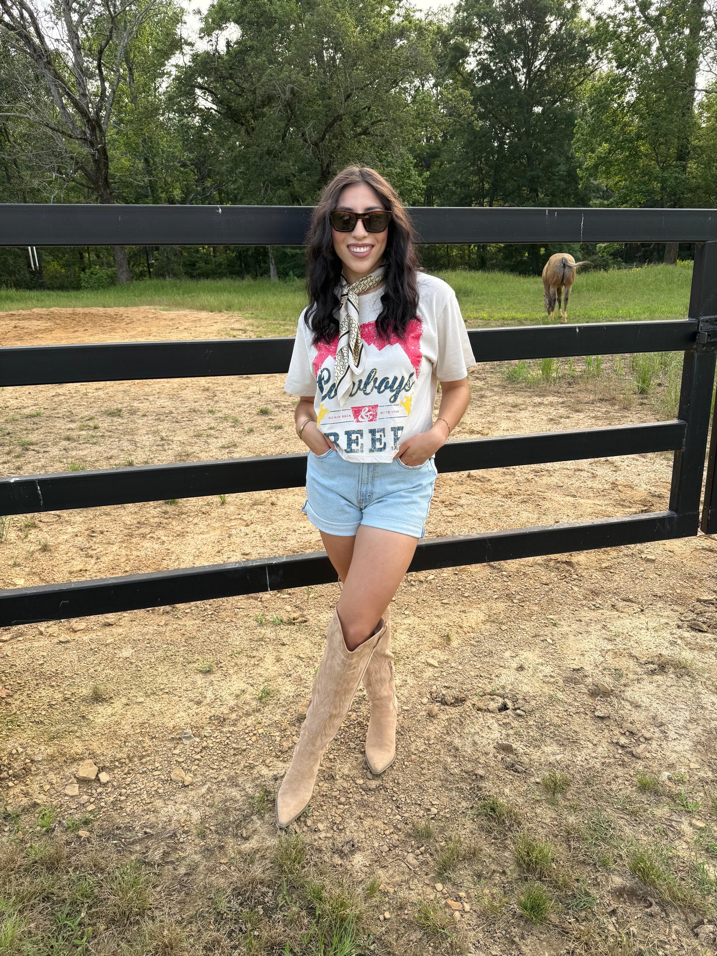 Cowboys & Beer Tee