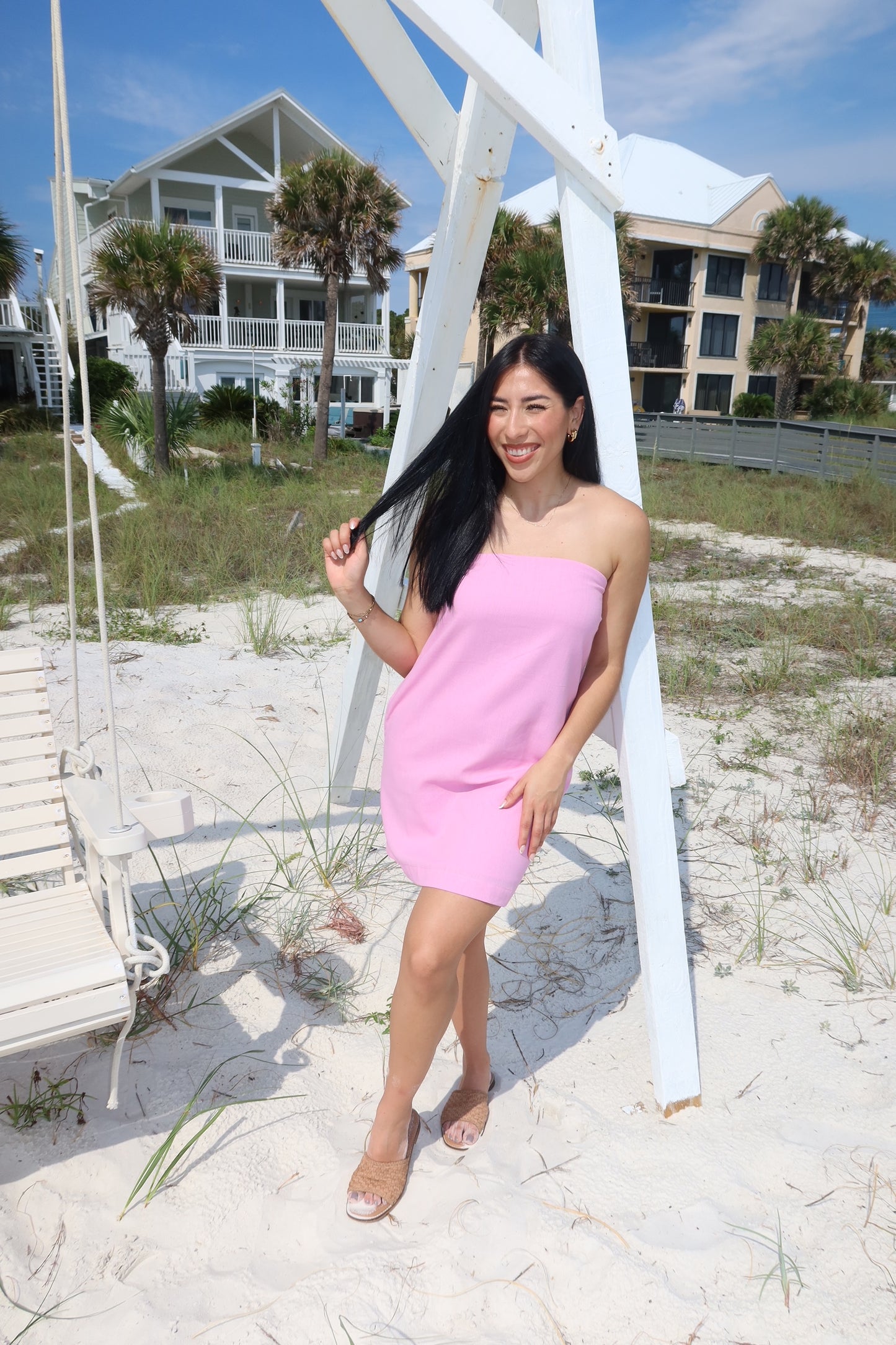 Pink Beach Dress