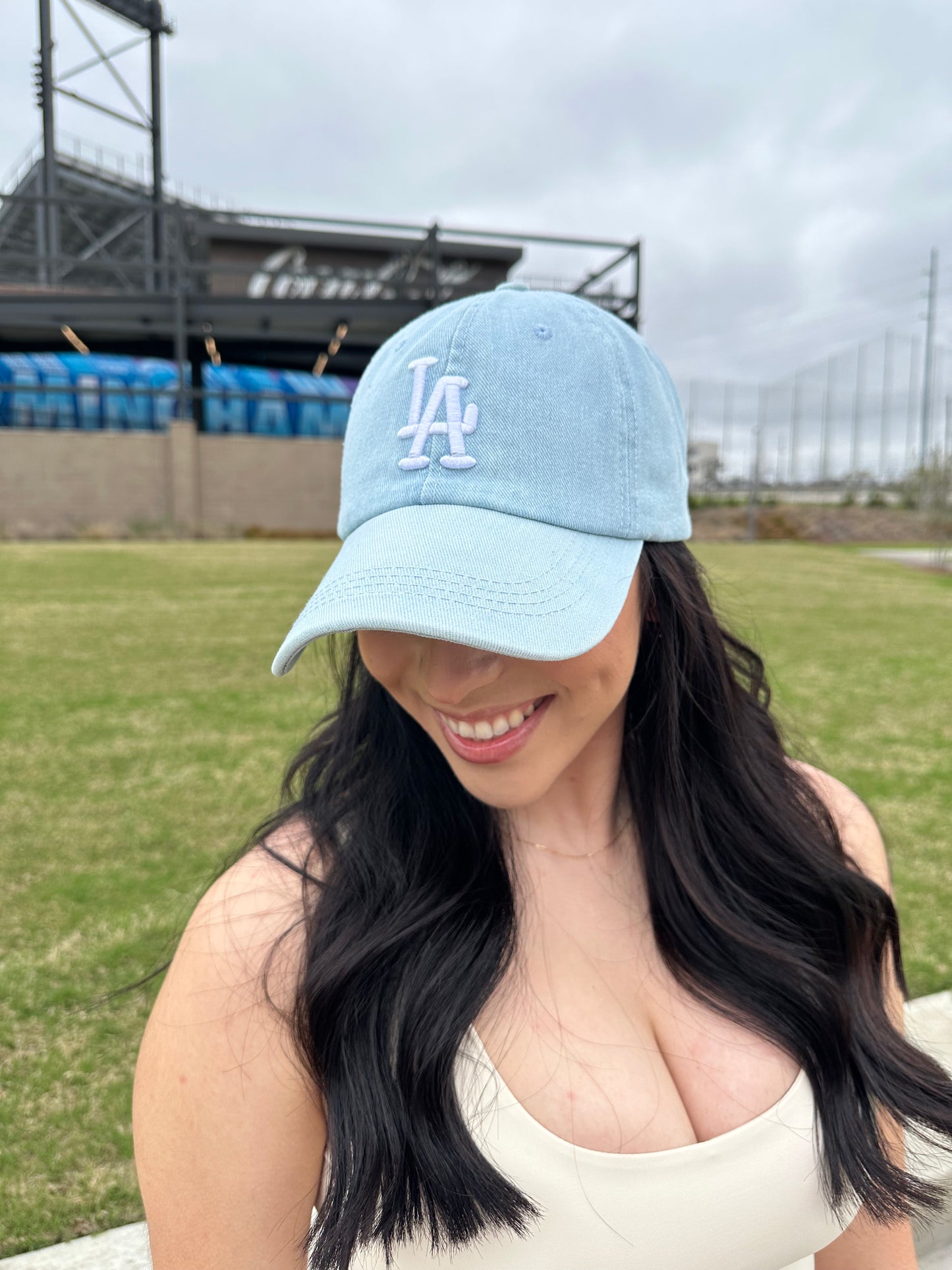 LA Denim Baseball Hat