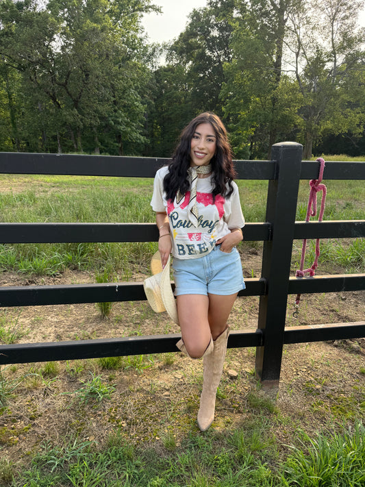 Cowboys & Beer Tee