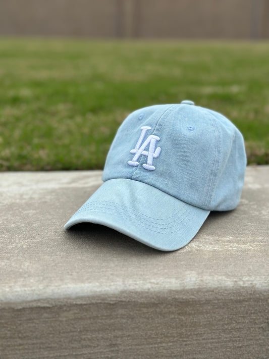 LA Denim Baseball Hat