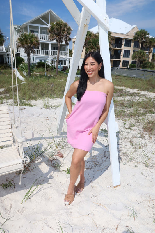 Pink Beach Dress